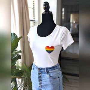 FLASH SALE - Abercrombie & Fitch Pride Bodysuit